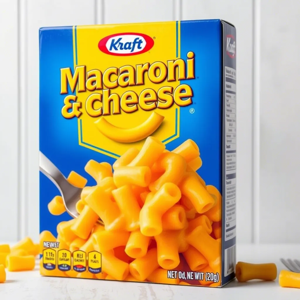 Kraft Macaroni & Cheese in Longhorn Kids Menu