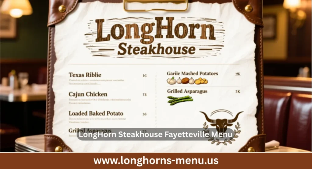 LongHorn Steakhouse Fayetteville Menu